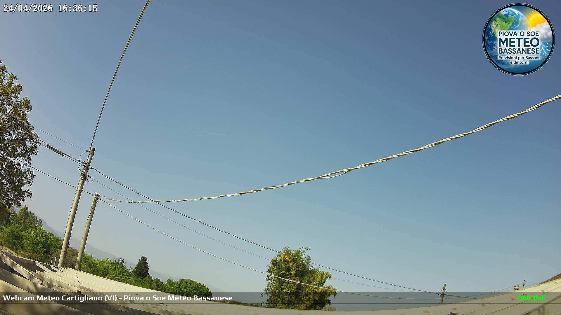 immagine della webcam nei dintorni di Quinto Vicentino: webcam Cartigliano