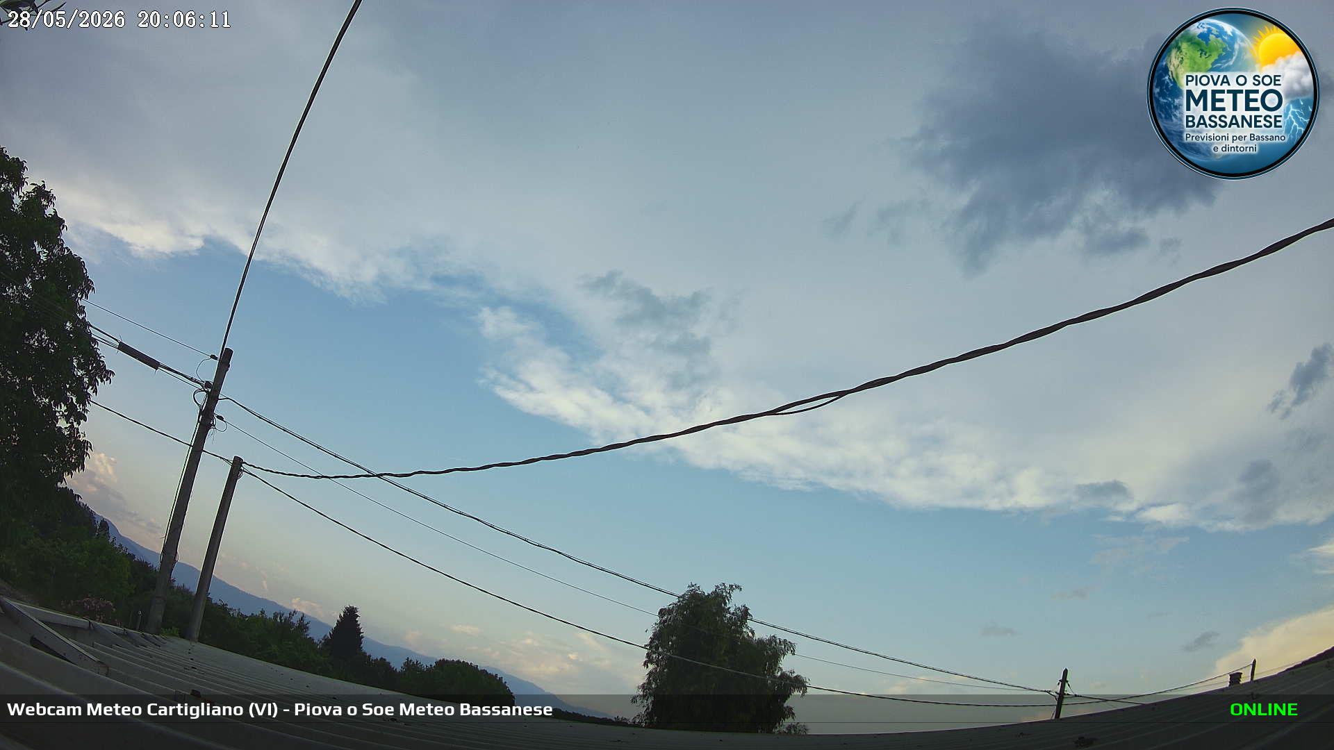 immagine della webcam nei dintorni di Castelfranco Veneto: webcam Cartigliano