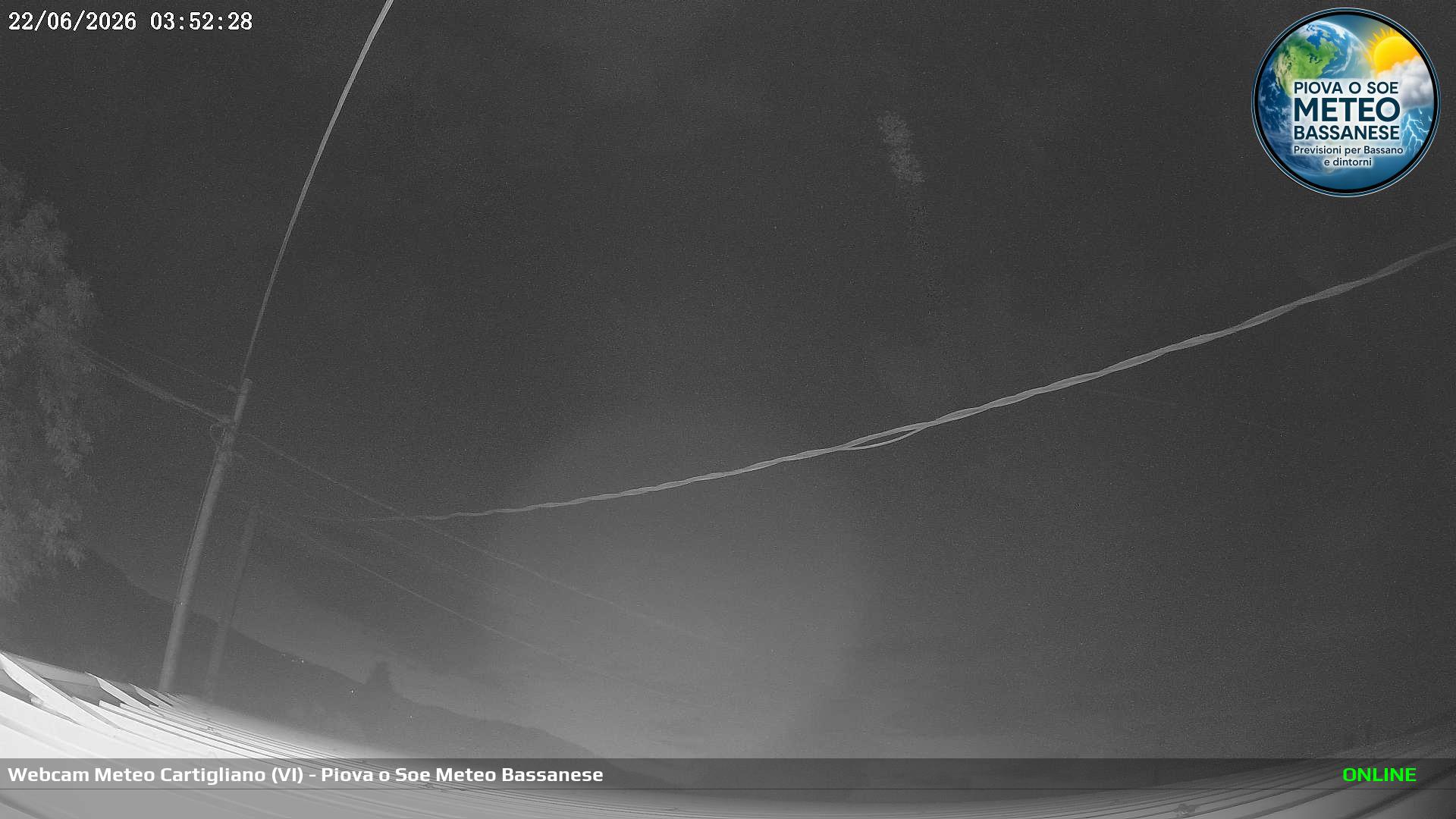immagine della webcam nei dintorni di Bassano del Grappa: webcam Cartigliano