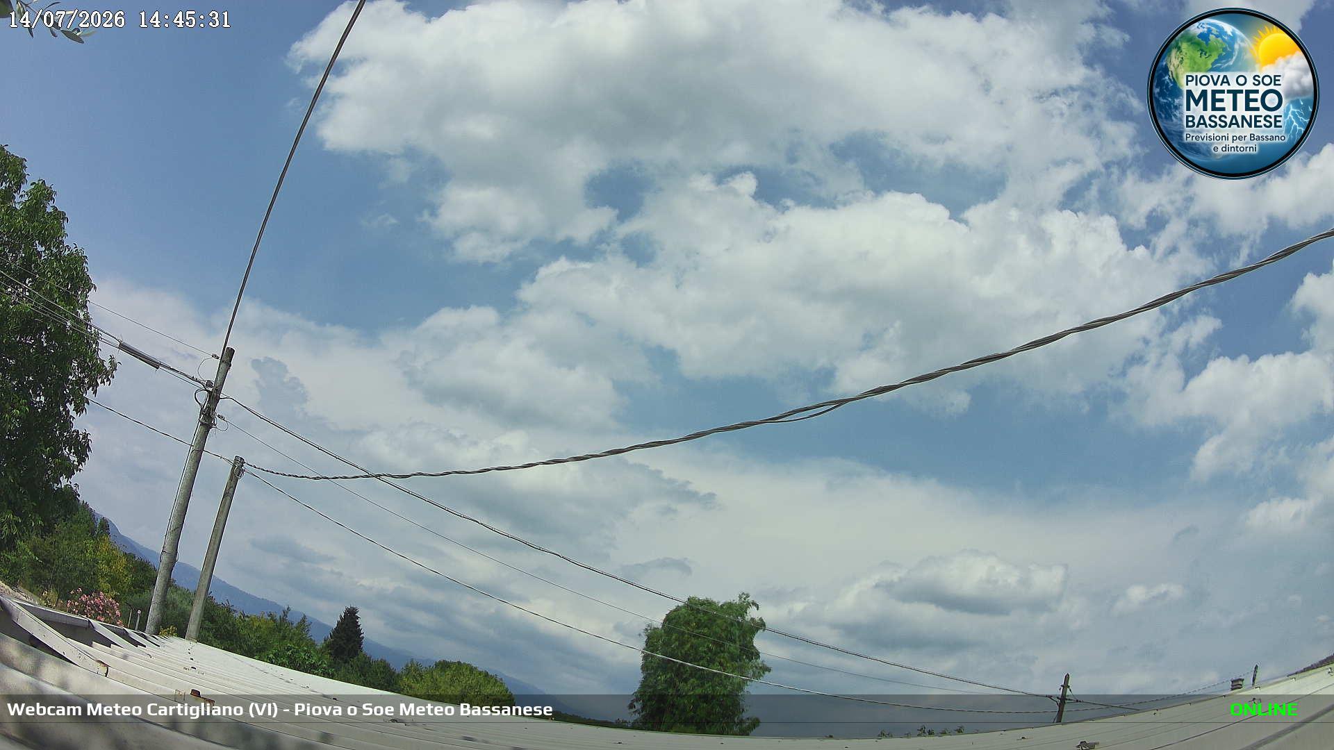 immagine della webcam nei dintorni di Borso del Grappa: webcam Cartigliano