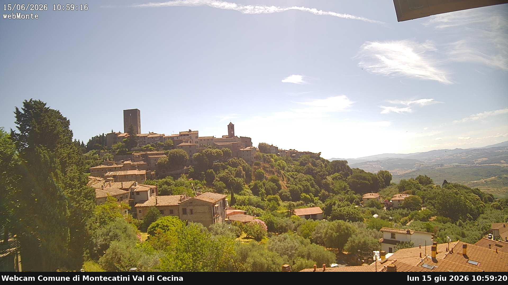 Preview delle webcam di Montecatini Val di Cecina