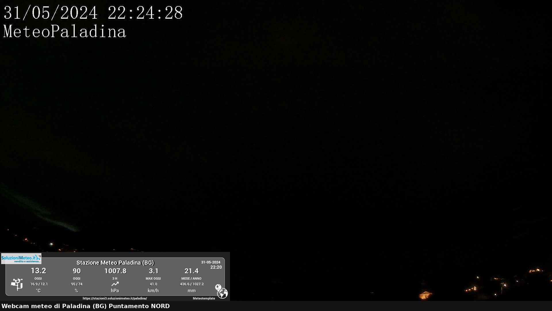 immagine della webcam nei dintorni di Trezzo sull'Adda: webcam Paladina