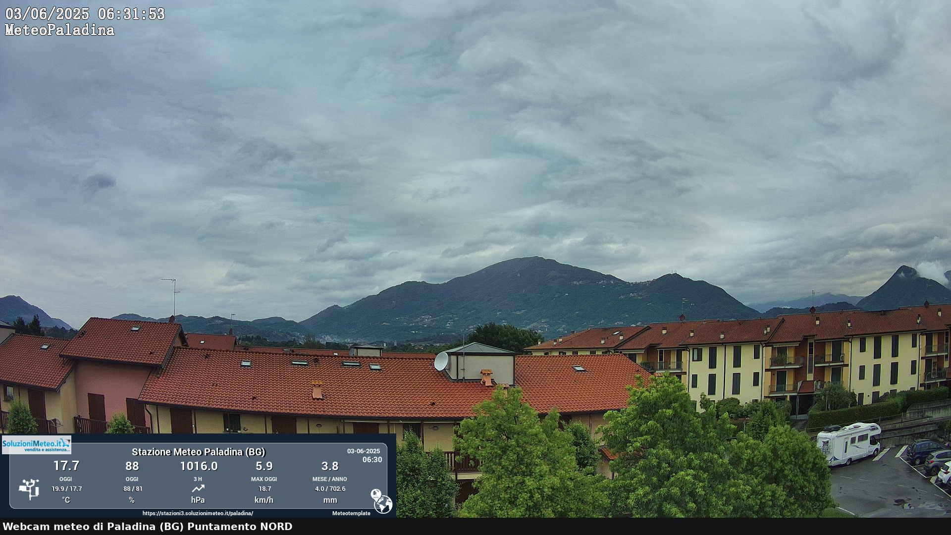 immagine della webcam nei dintorni di Valsecca: webcam Paladina