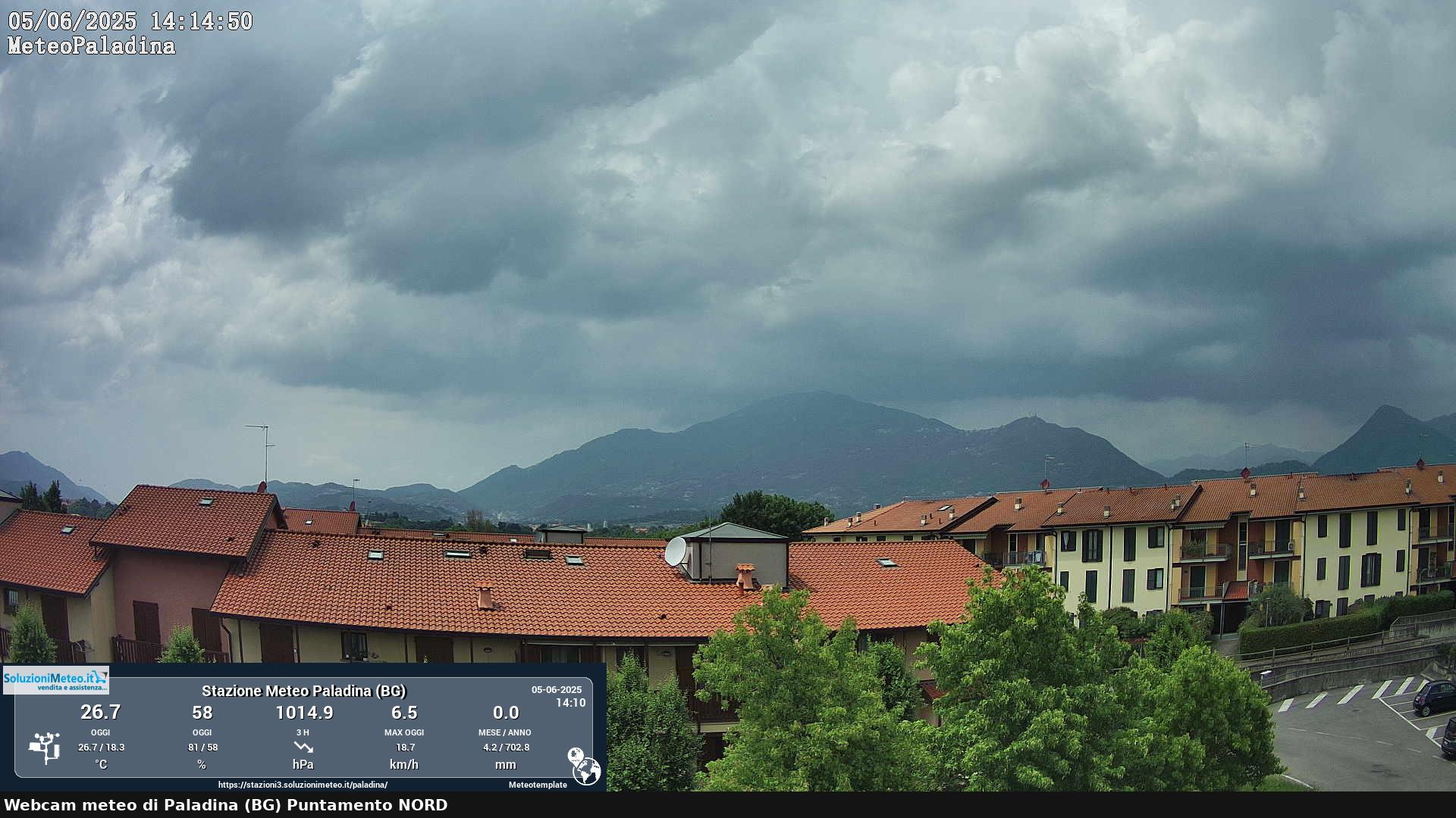 immagine della webcam nei dintorni di Orio al Serio: webcam Paladina