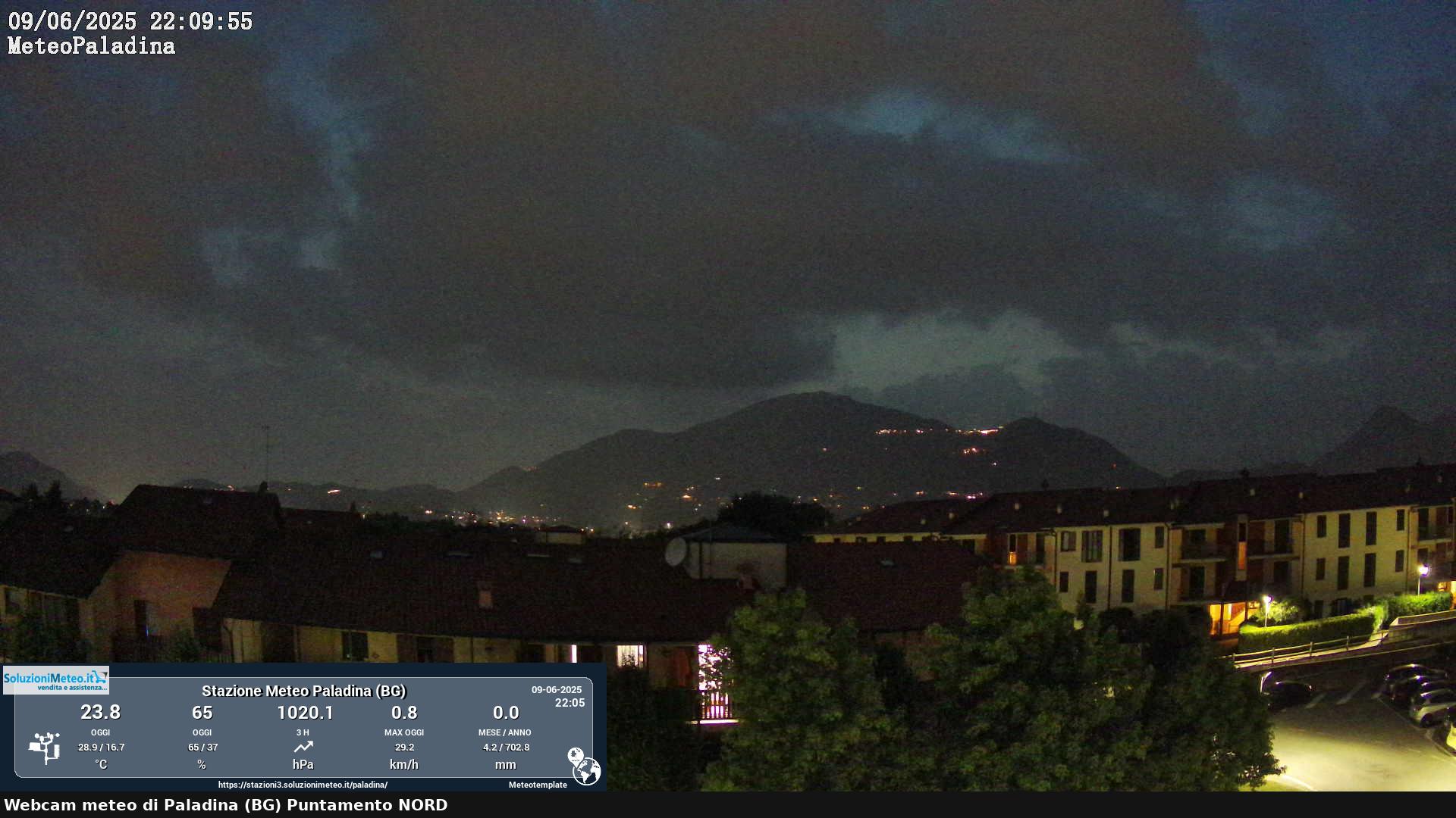 immagine della webcam nei dintorni di Monte Marenzo: webcam Paladina