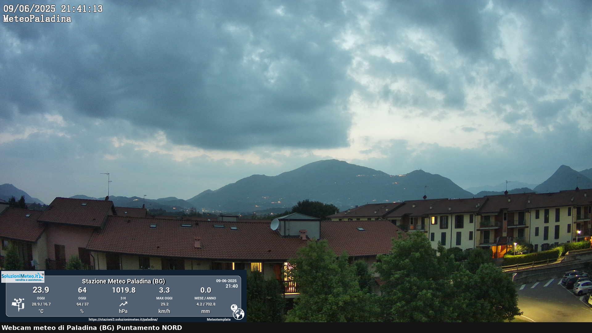 immagine della webcam nei dintorni di Orio al Serio: webcam Paladina
