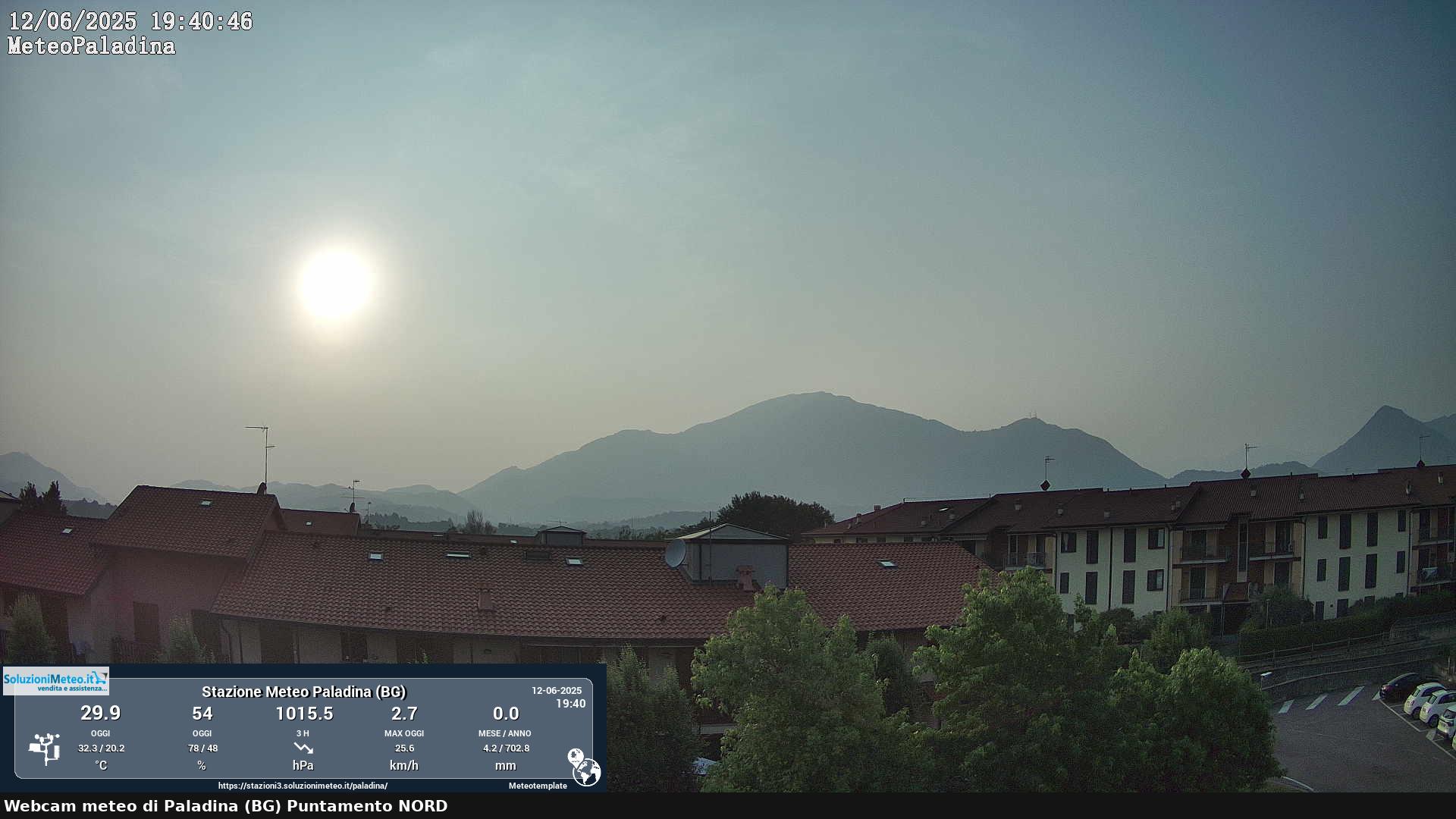 immagine della webcam nei dintorni di Monte Marenzo: webcam Paladina