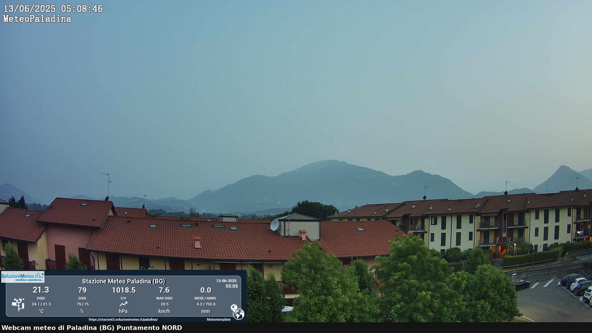 immagine della webcam nei dintorni di Orio al Serio: webcam Paladina