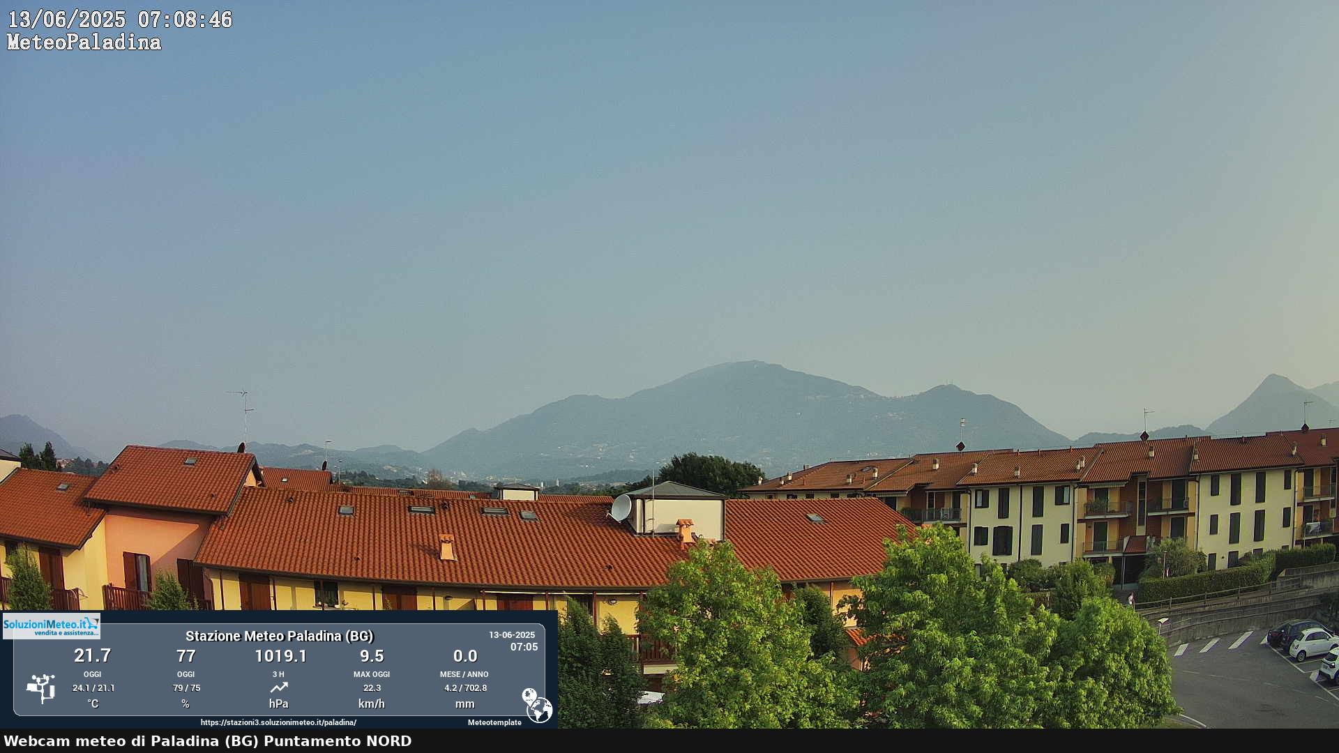 immagine della webcam nei dintorni di San Giovanni Bianco: webcam Paladina