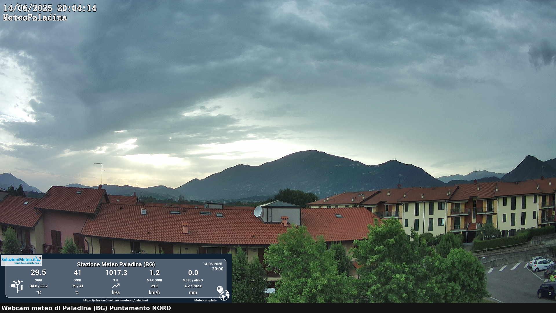 immagine della webcam nei dintorni di San Giovanni Bianco: webcam Paladina