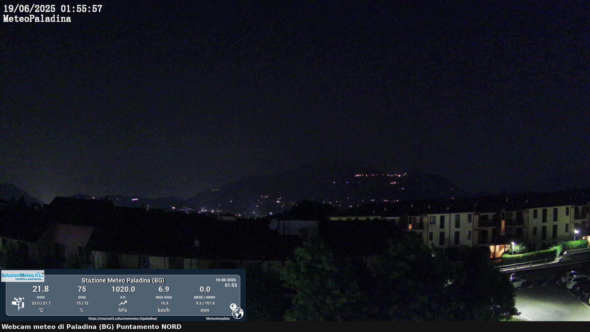 immagine della webcam nei dintorni di Cornate d'Adda: webcam Paladina
