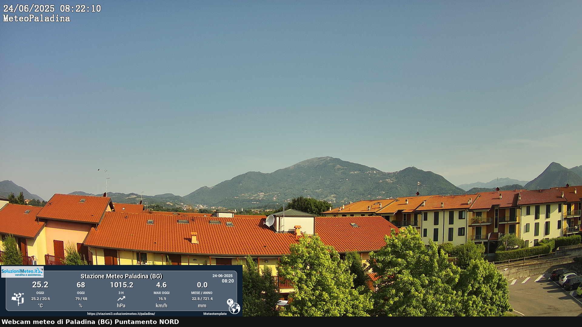 immagine della webcam nei dintorni di Orio al Serio: webcam Paladina