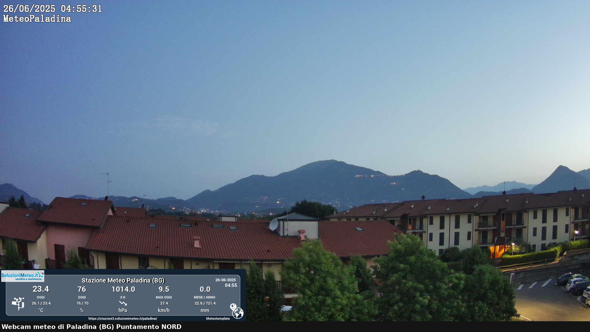 immagine della webcam nei dintorni di Orio al Serio: webcam Paladina