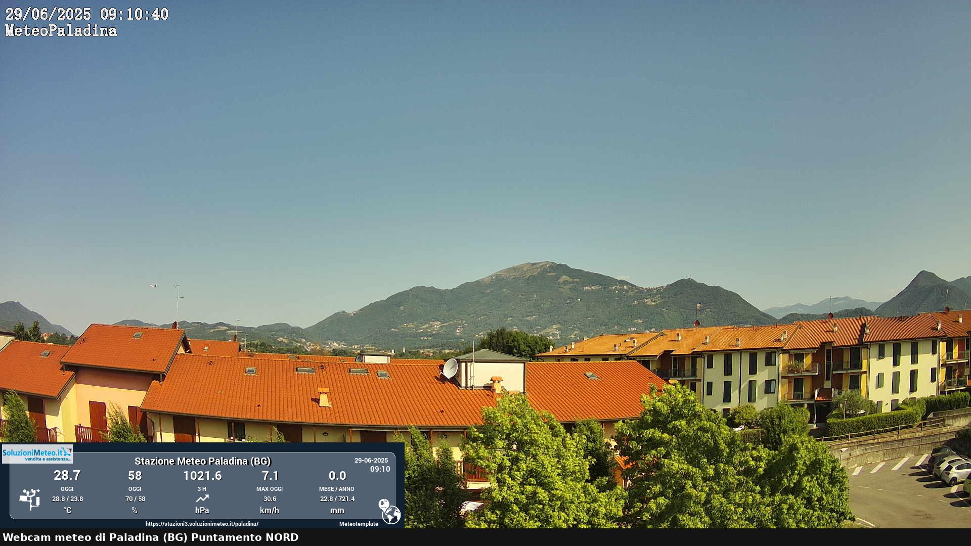 immagine della webcam nei dintorni di Ornago: webcam Paladina