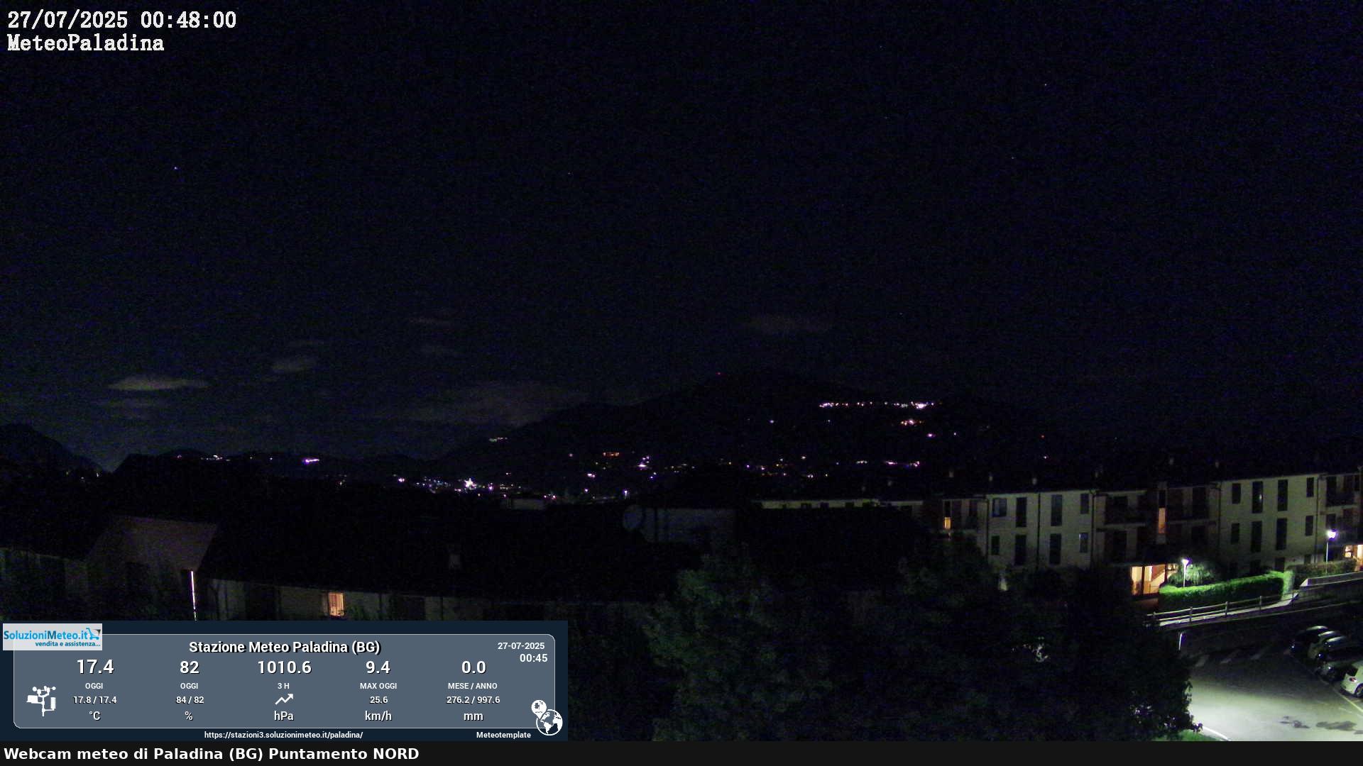 immagine della webcam nei dintorni di Bonate Sotto: webcam Paladina