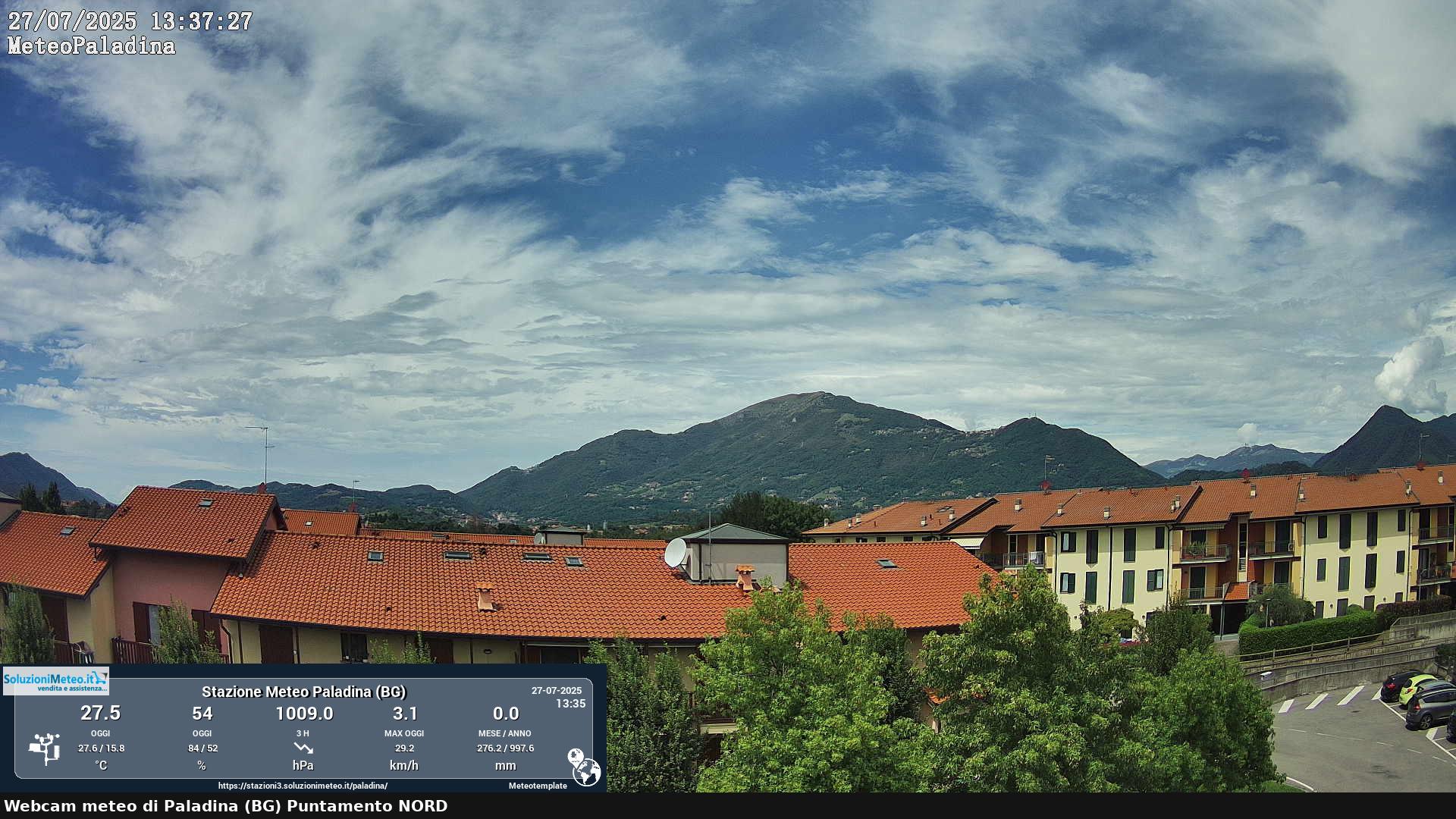 immagine della webcam nei dintorni di Palazzago: webcam Paladina