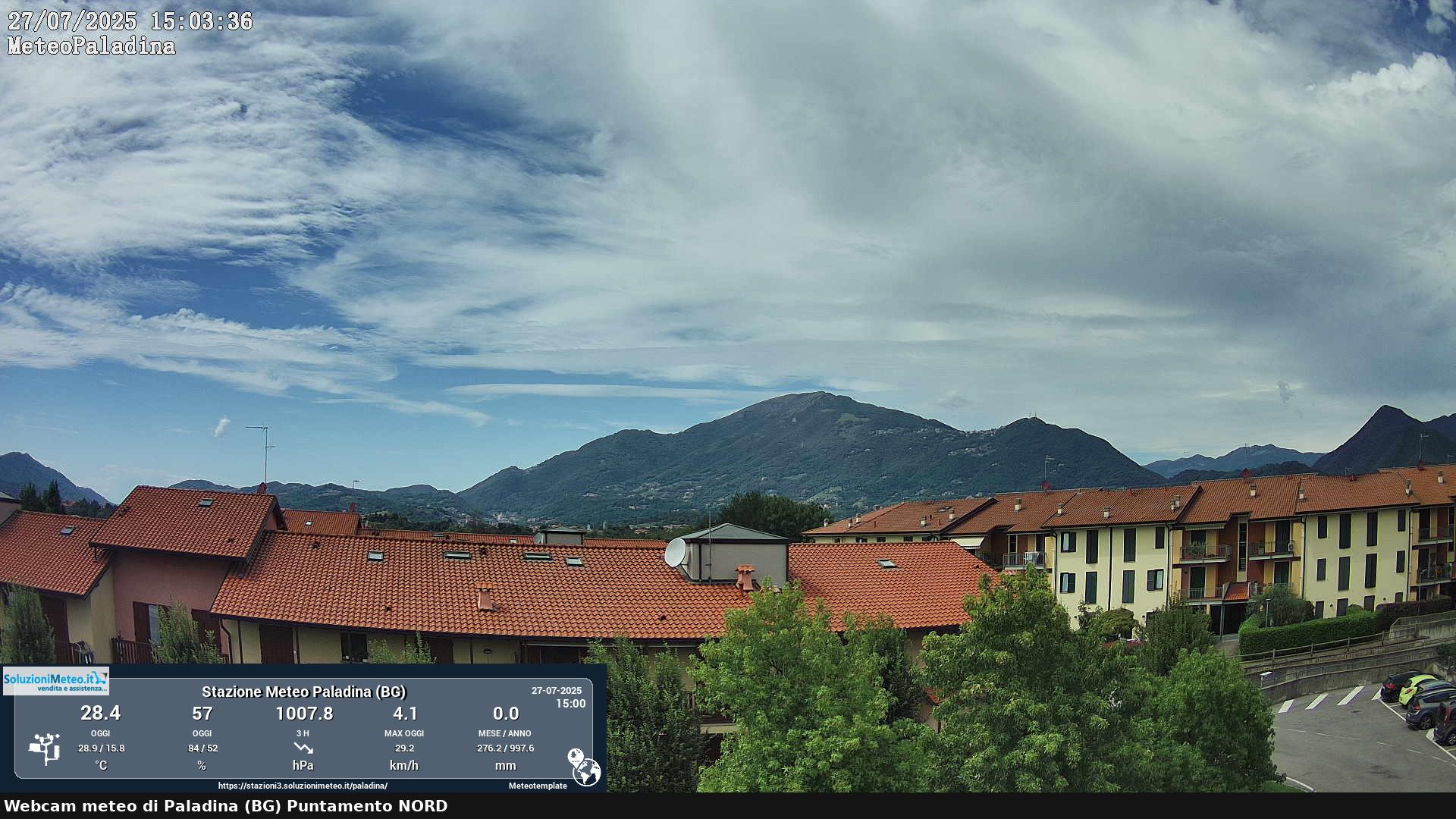 immagine della webcam nei dintorni di Valsecca: webcam Paladina