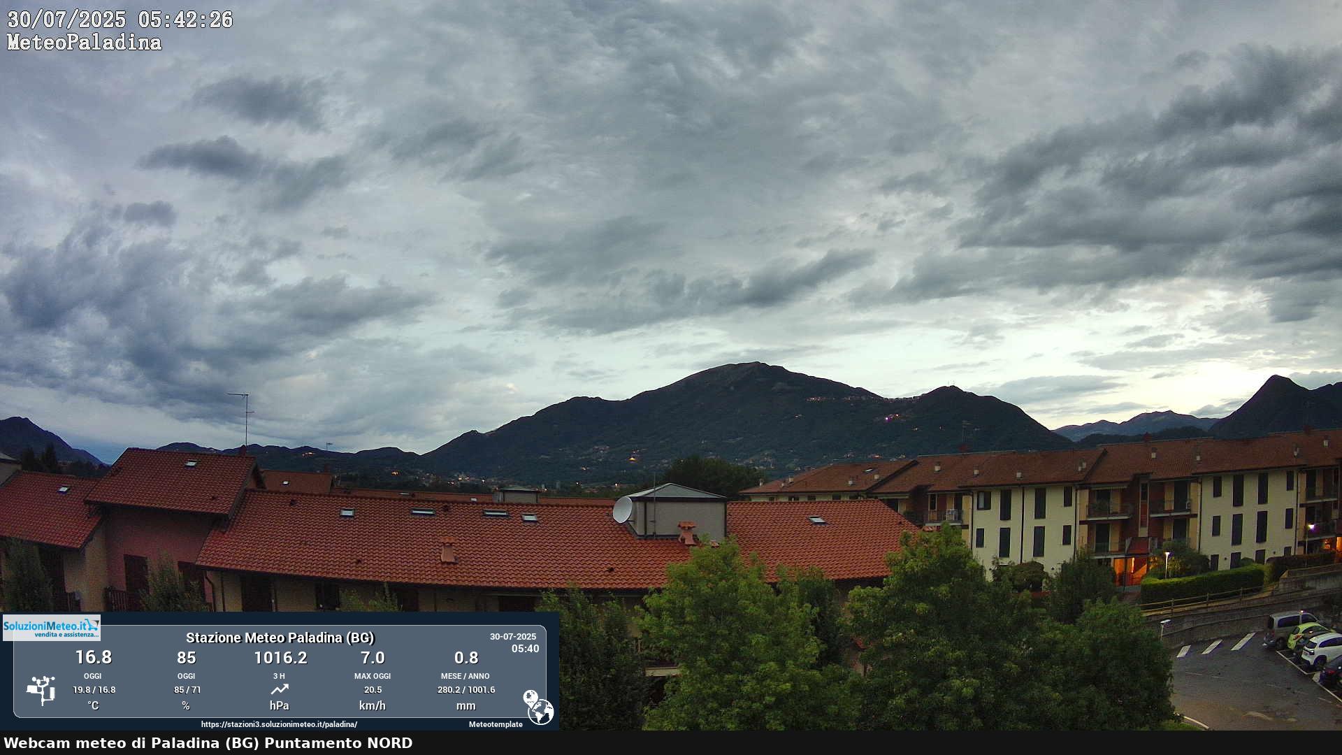 immagine della webcam nei dintorni di Ornago: webcam Paladina