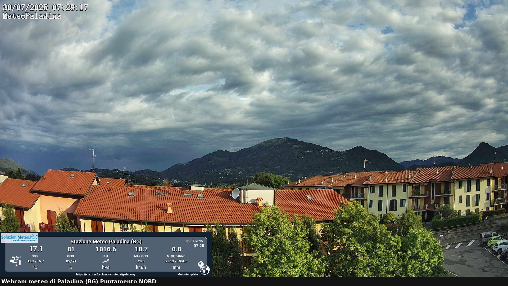 immagine della webcam nei dintorni di Vailate: webcam Paladina