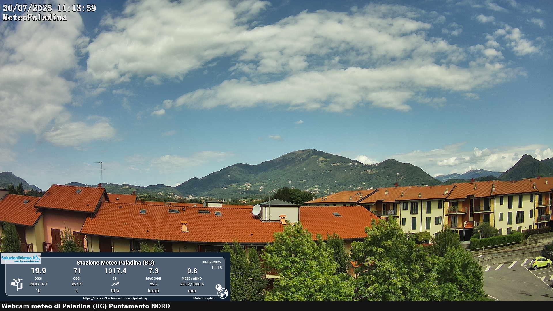 immagine della webcam nei dintorni di Orio al Serio: webcam Paladina