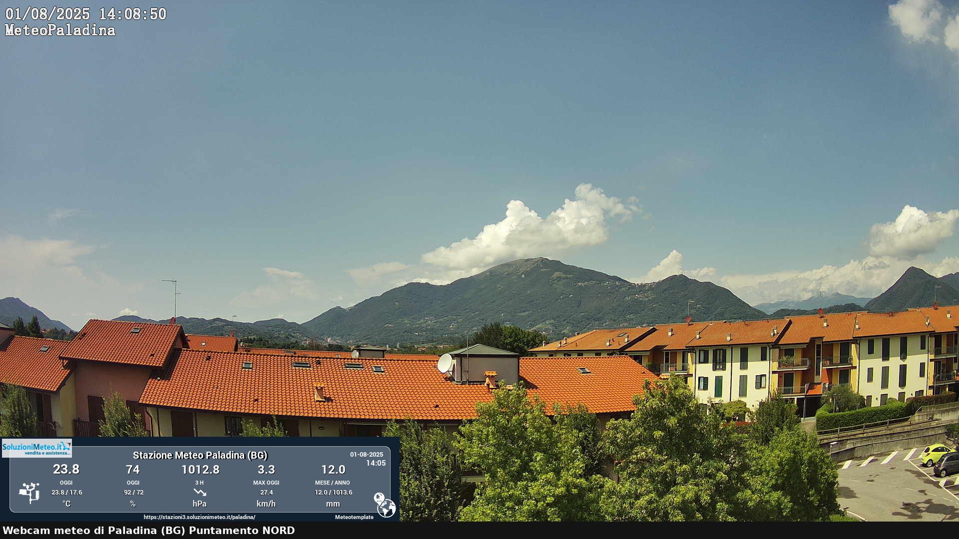 immagine della webcam nei dintorni di Monte Marenzo: webcam Paladina