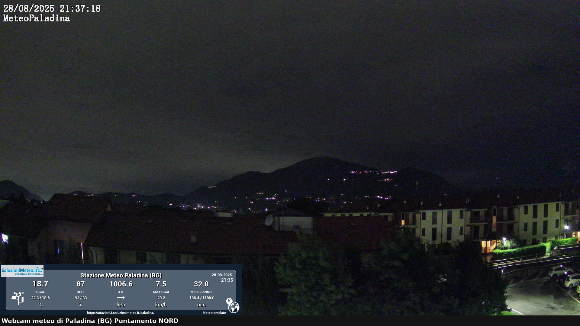 immagine della webcam nei dintorni di Strozza: webcam Paladina
