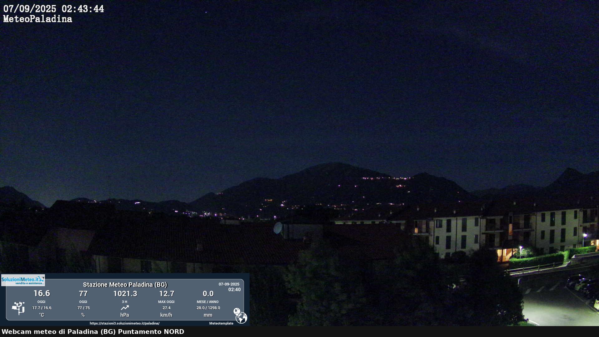 immagine della webcam nei dintorni di Orio al Serio: webcam Paladina