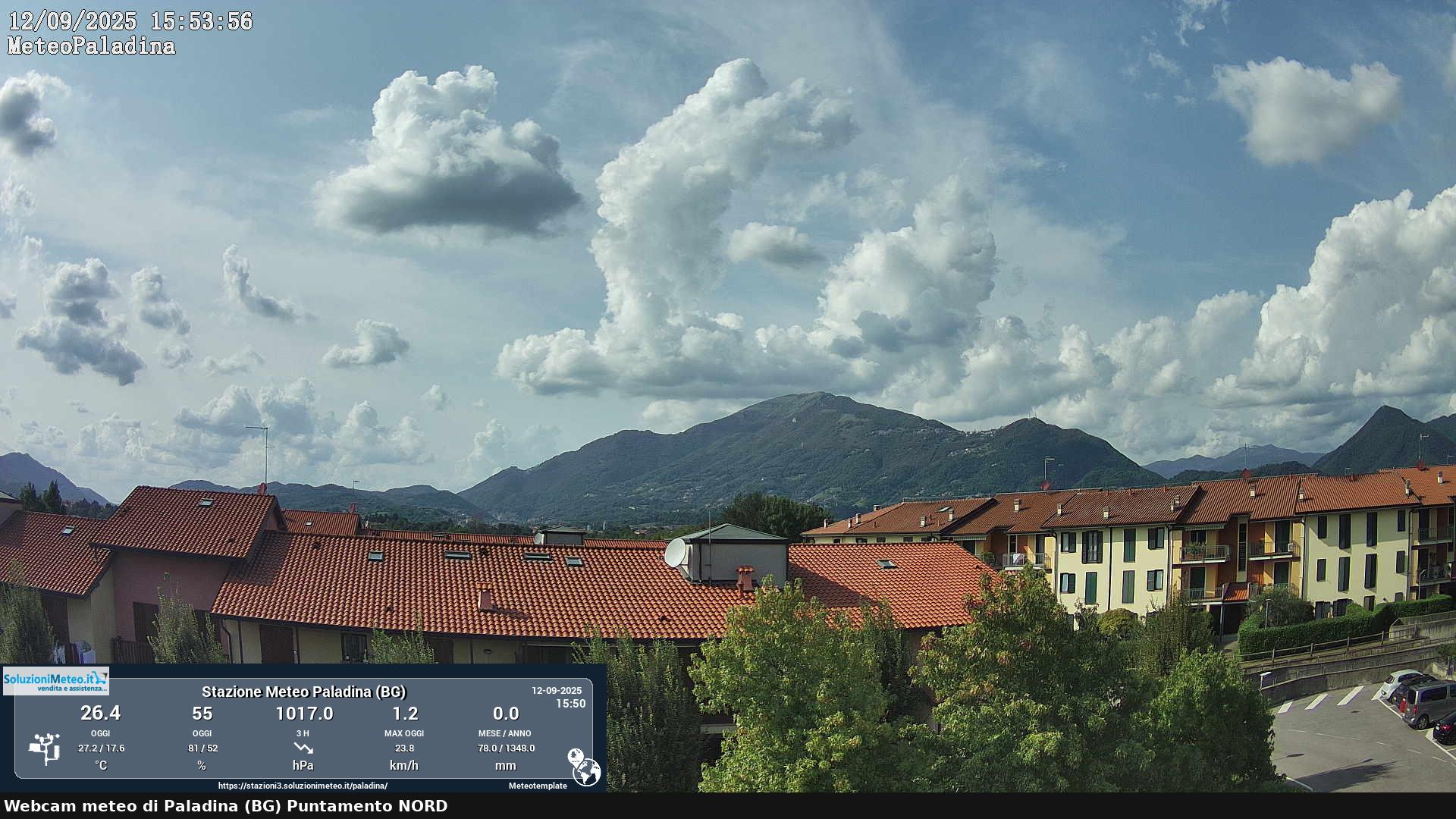 immagine della webcam nei dintorni di Strozza: webcam Paladina