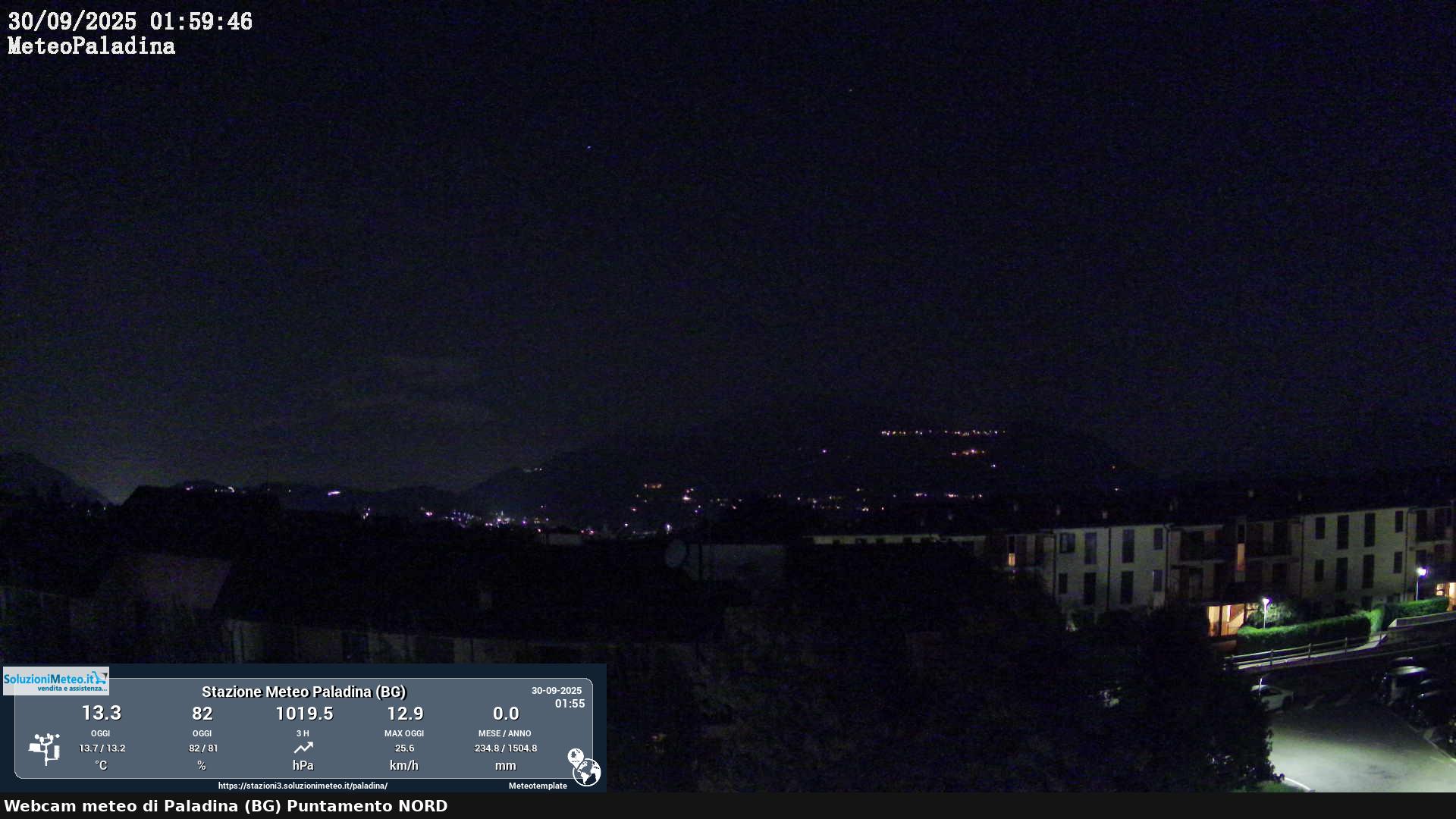 immagine della webcam nei dintorni di Ornago: webcam Paladina