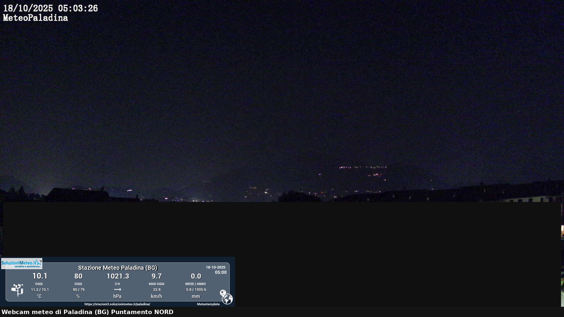 immagine della webcam nei dintorni di Strozza: webcam Paladina