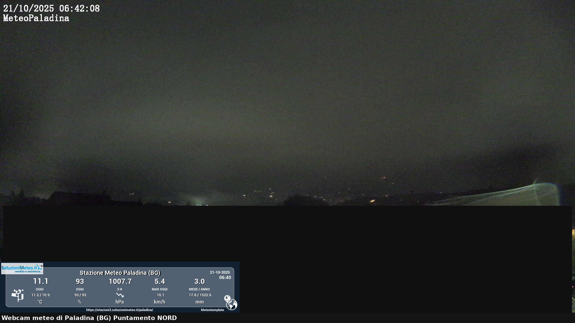 immagine della webcam nei dintorni di San Giovanni Bianco: webcam Paladina