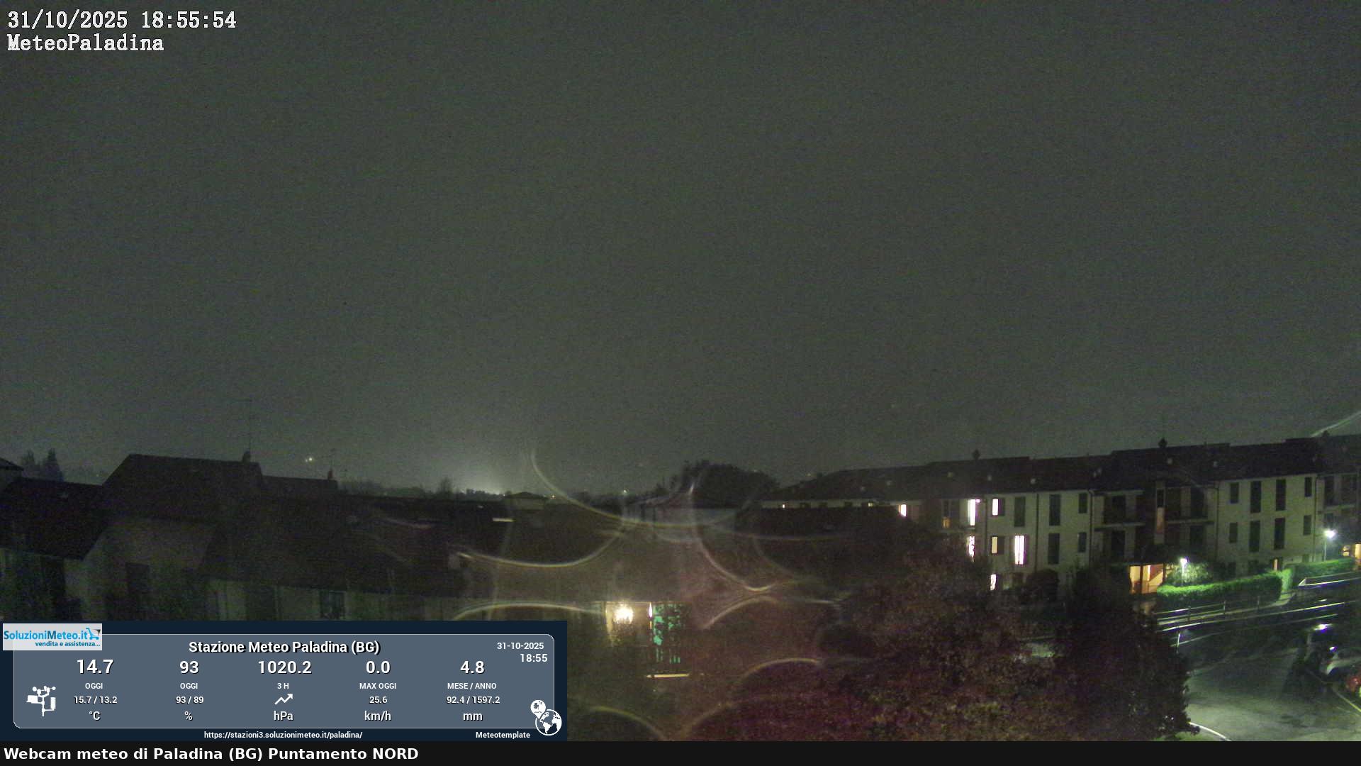 immagine della webcam nei dintorni di Zogno: webcam Paladina