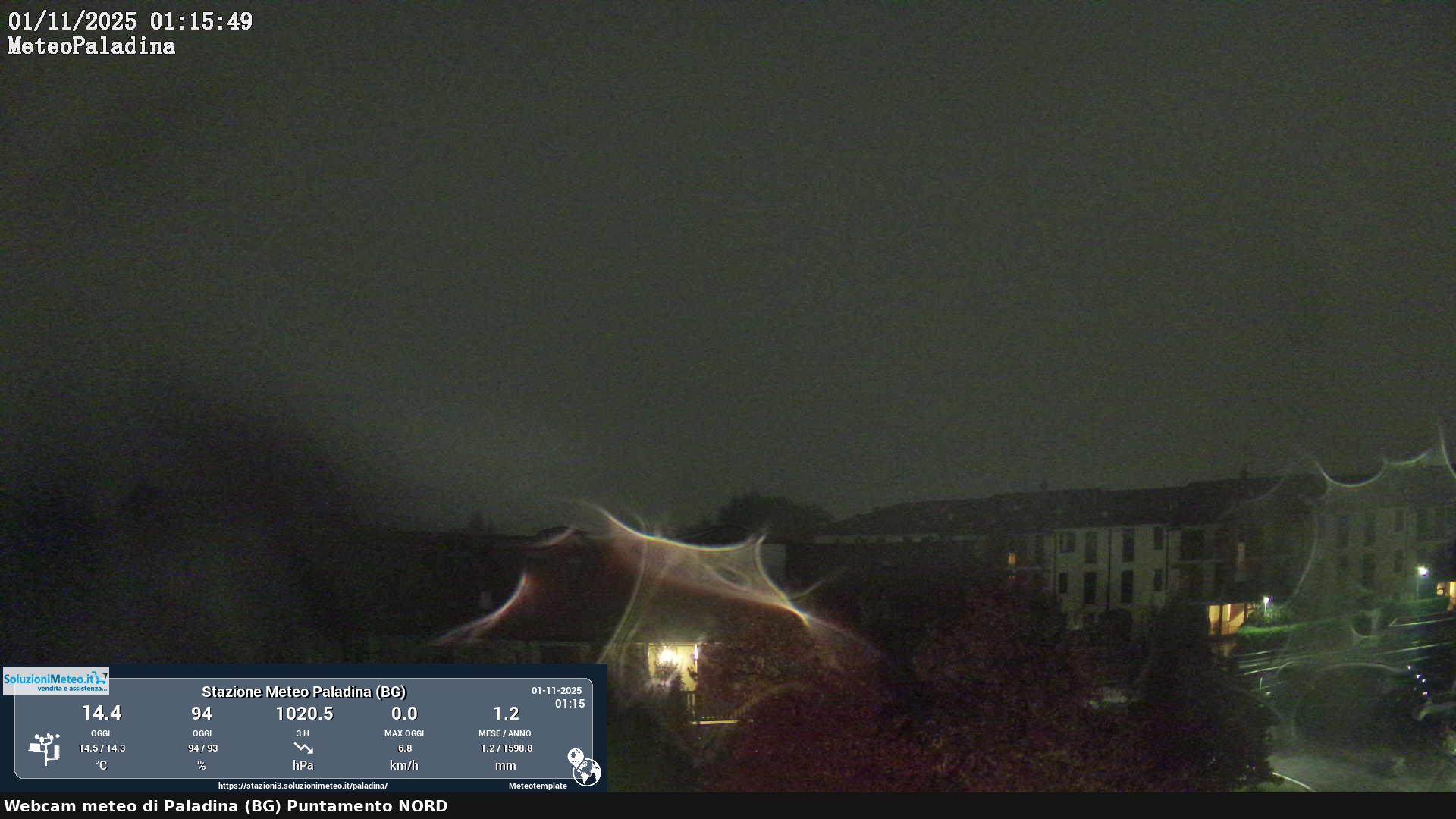 immagine della webcam nei dintorni di Valbrembo: webcam Paladina