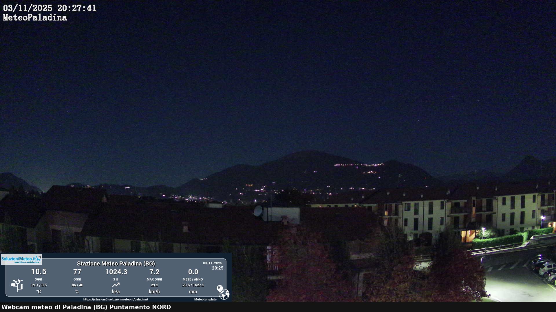 immagine della webcam nei dintorni di Monte Marenzo: webcam Paladina
