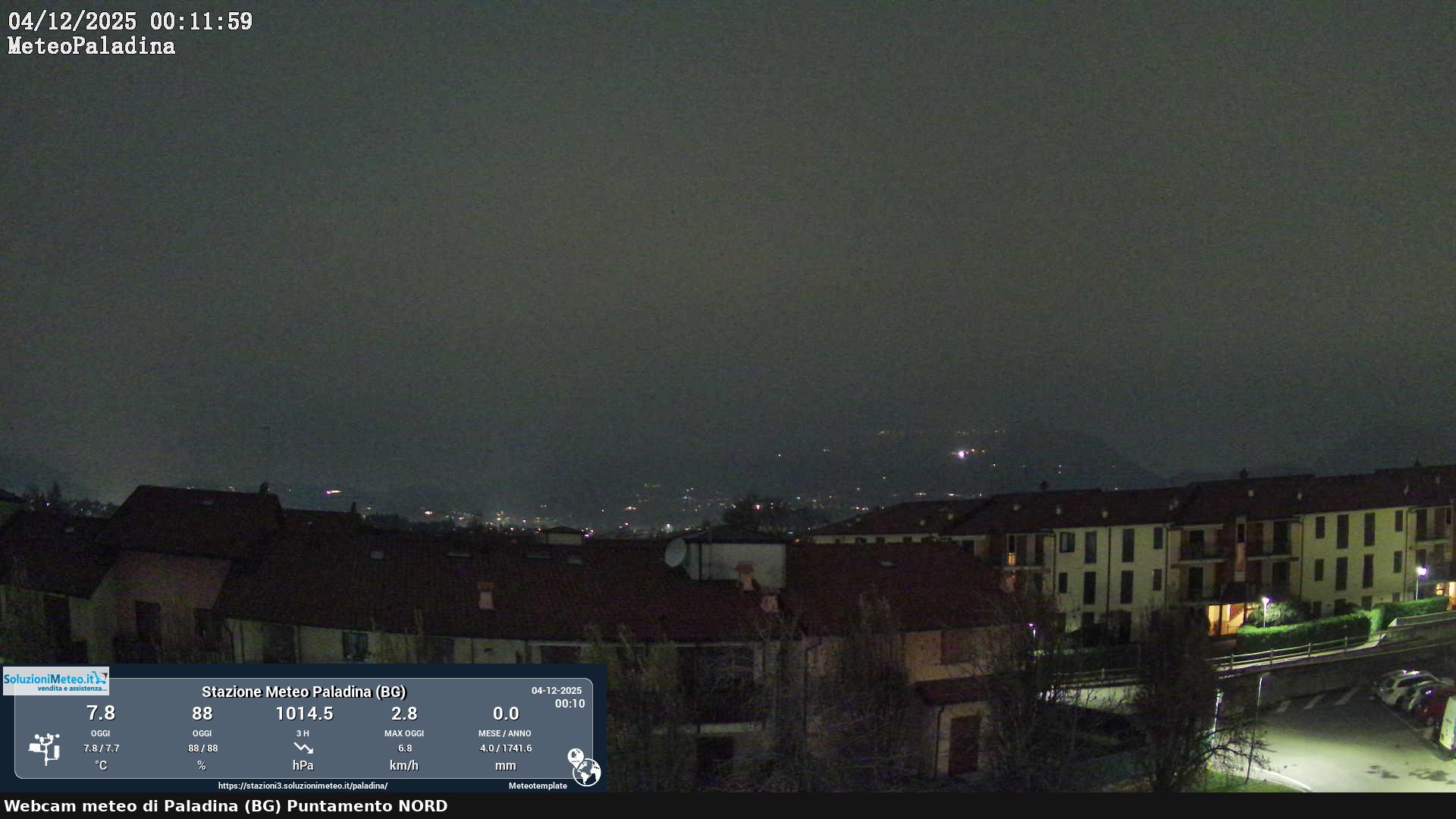 immagine della webcam nei dintorni di Ornago: webcam Paladina