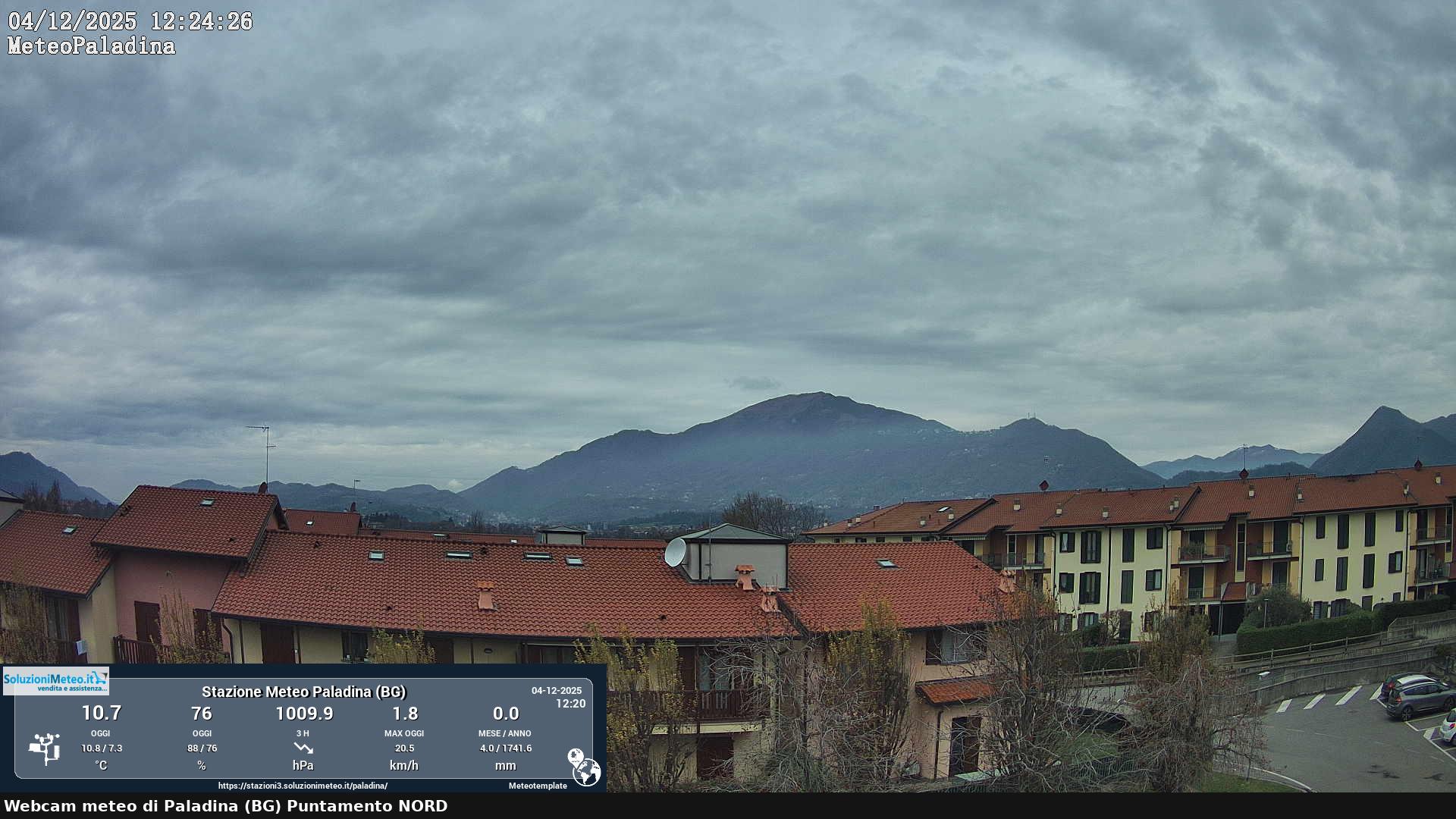 immagine della webcam nei dintorni di Strozza: webcam Paladina
