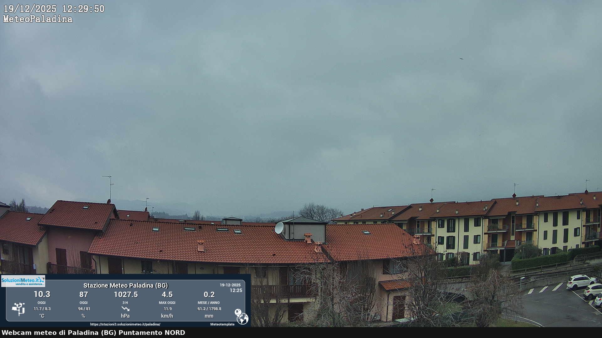 immagine della webcam nei dintorni di Orio al Serio: webcam Paladina