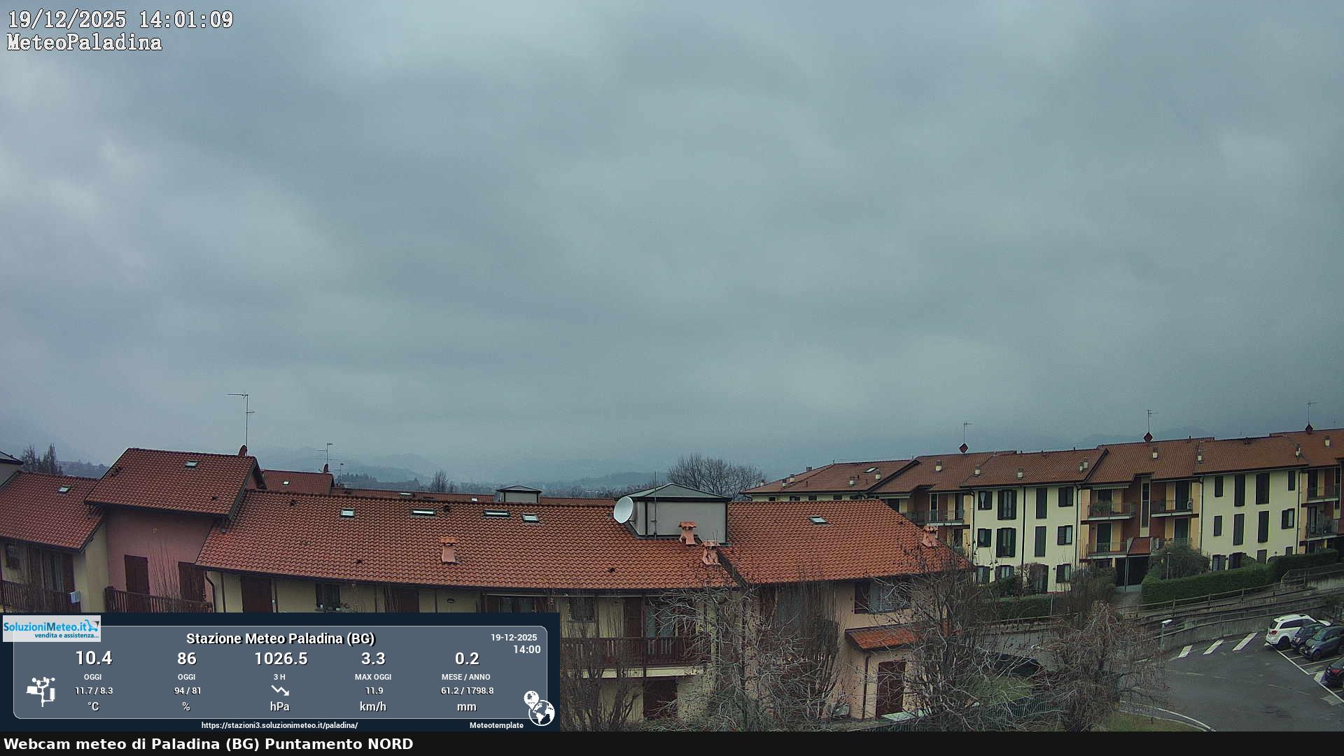 immagine della webcam nei dintorni di Valbrembo: webcam Paladina