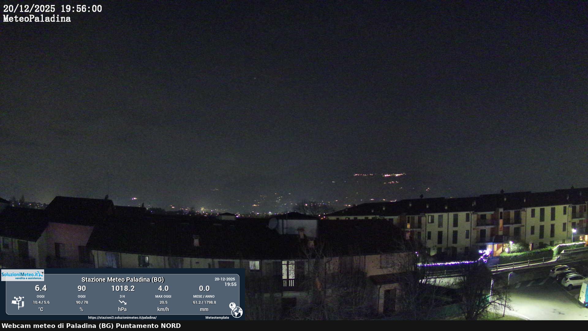 immagine della webcam nei dintorni di Casirate d'Adda: webcam Paladina