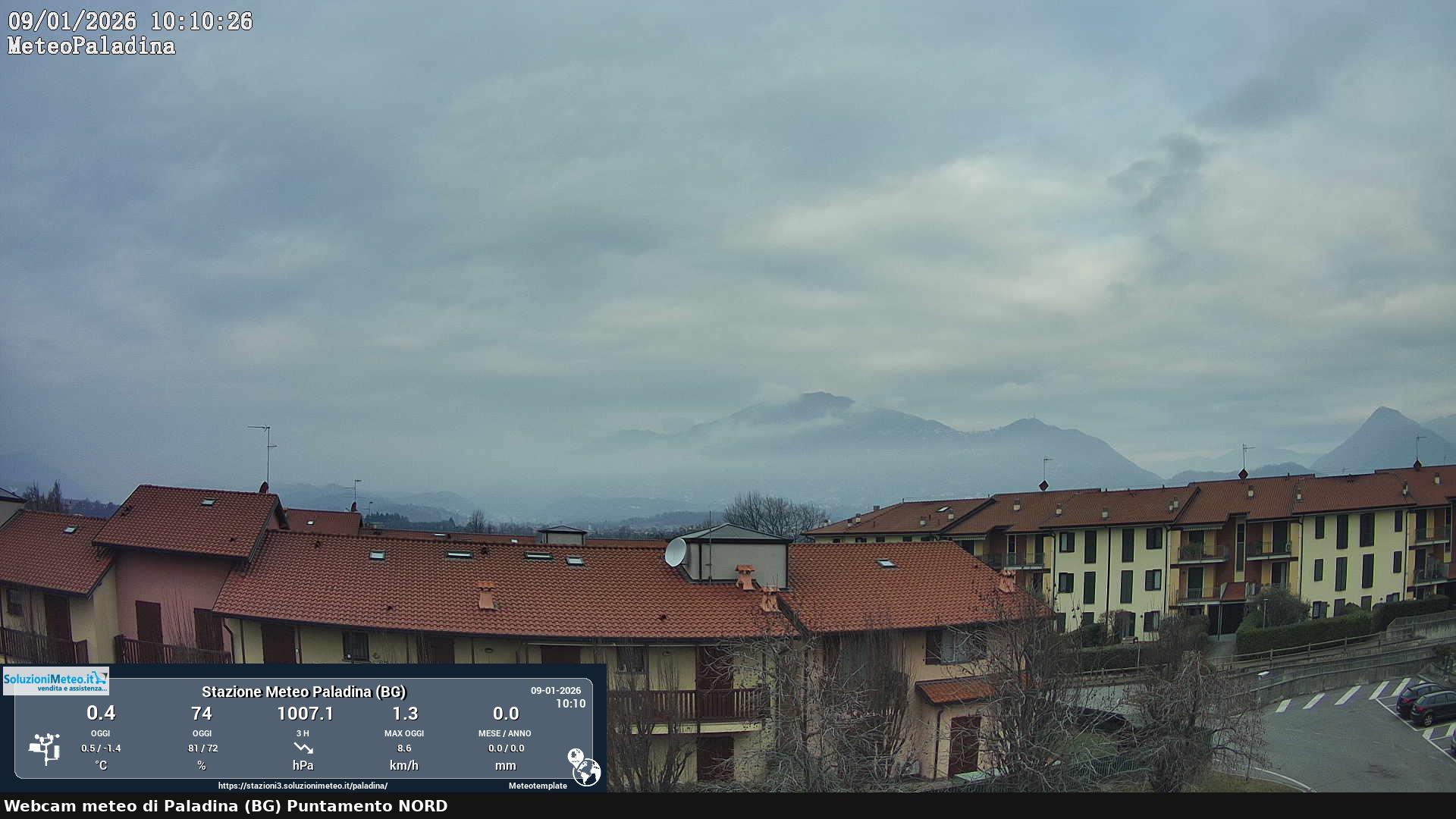 immagine della webcam nei dintorni di San Pellegrino Terme: webcam Paladina