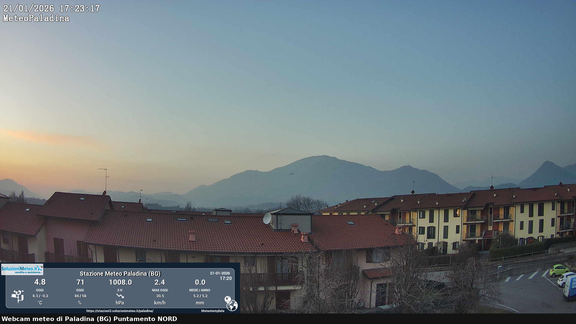 immagine della webcam nei dintorni di Orio al Serio: webcam Paladina