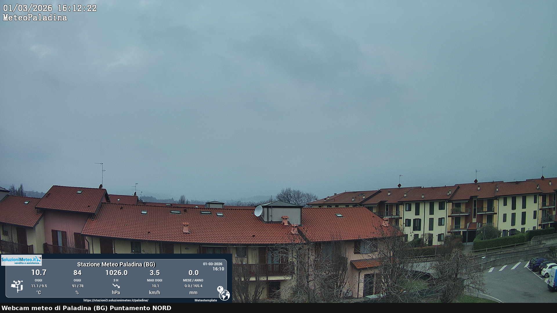 immagine della webcam nei dintorni di San Pellegrino Terme: webcam Paladina