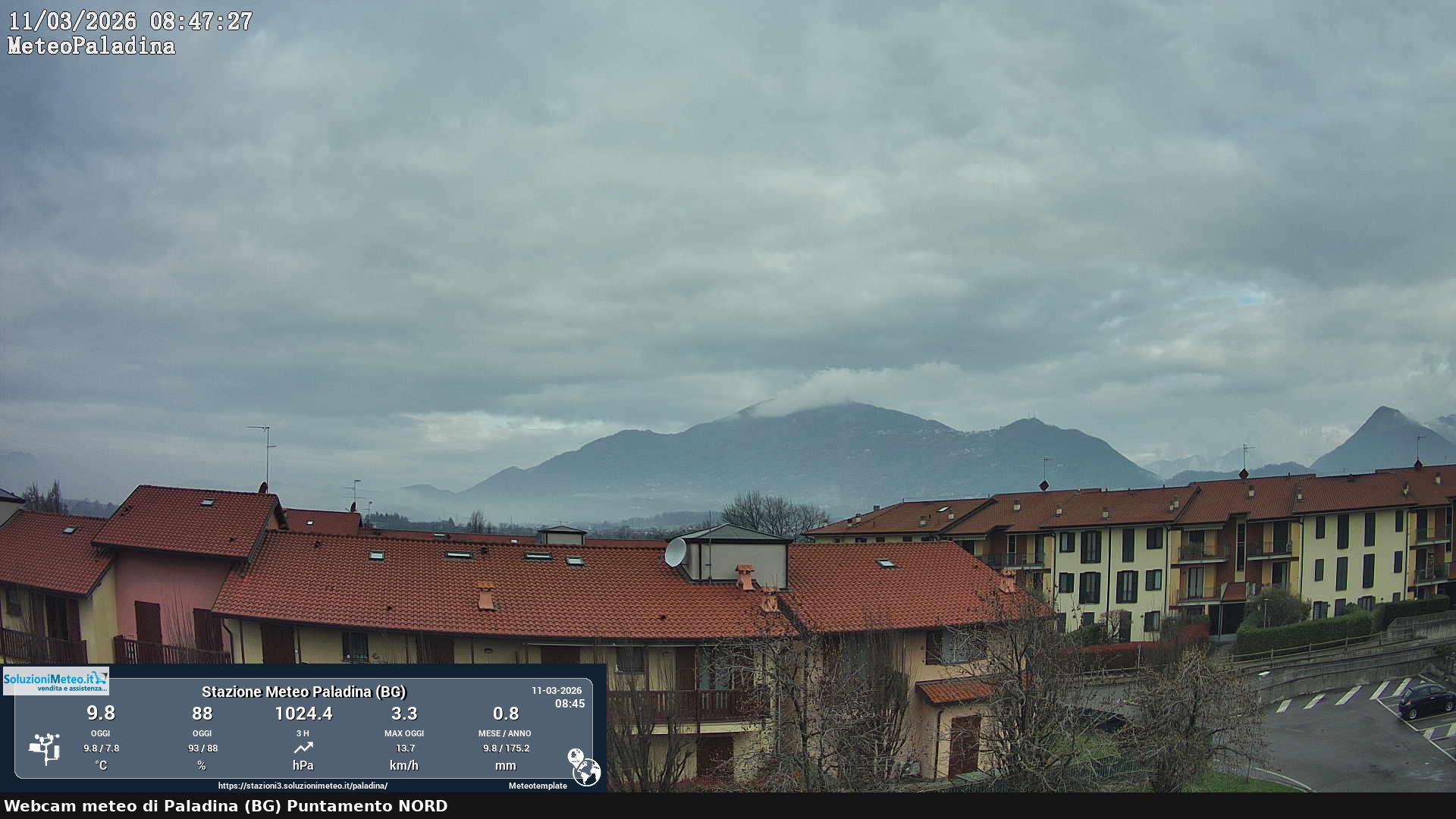 immagine della webcam nei dintorni di Orio al Serio: webcam Paladina