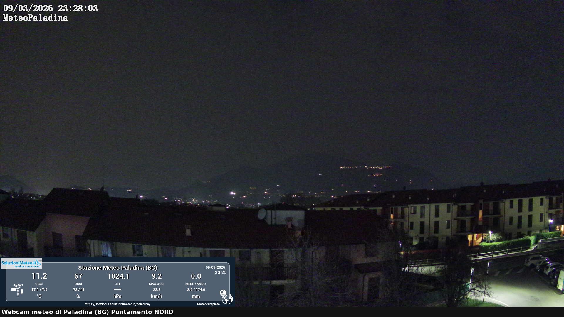 immagine della webcam nei dintorni di Strozza: webcam Paladina