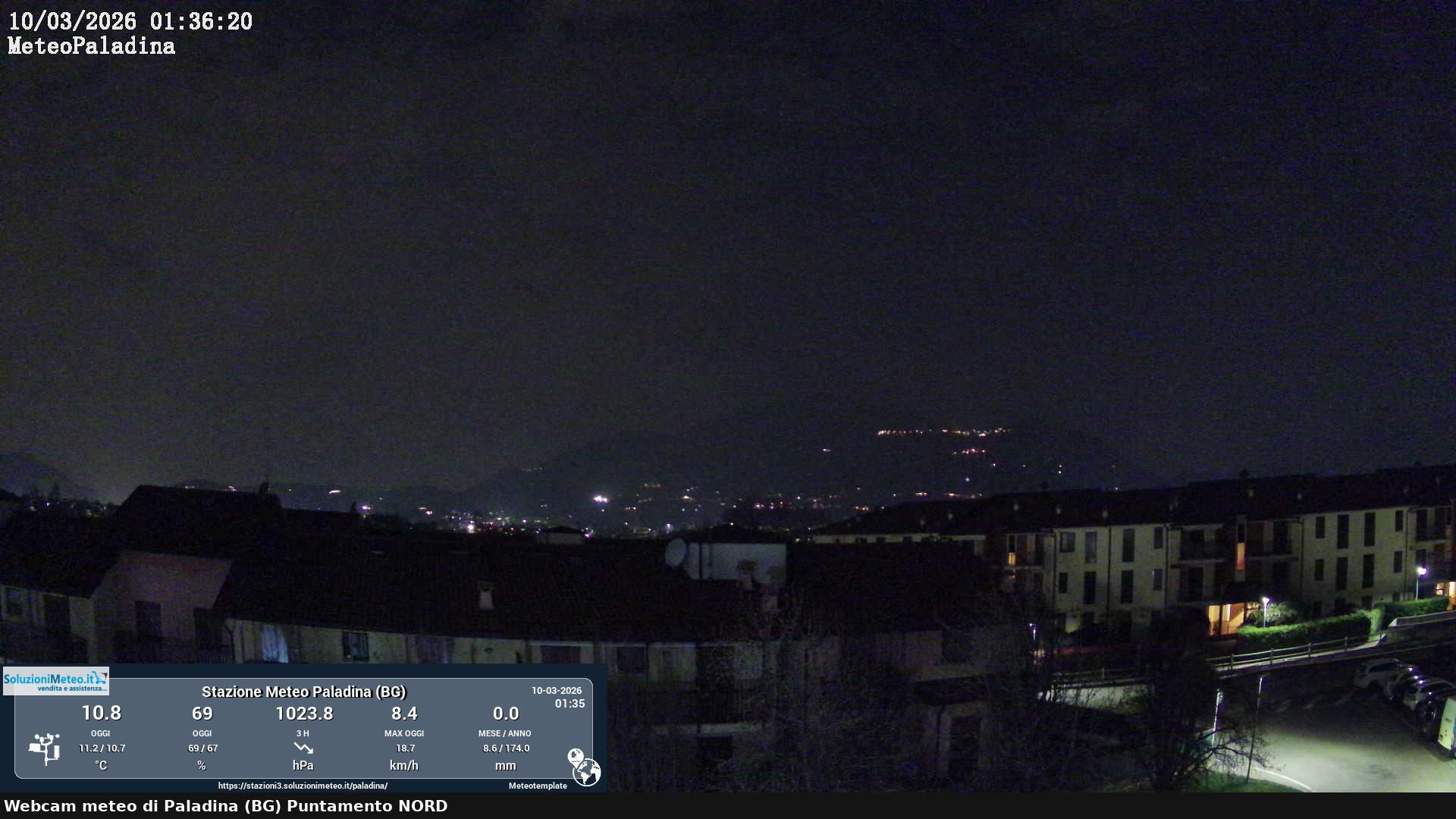 immagine della webcam nei dintorni di Orio al Serio: webcam Paladina