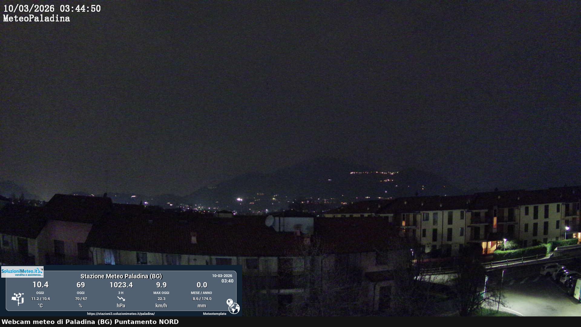 immagine della webcam nei dintorni di Valsecca: webcam Paladina