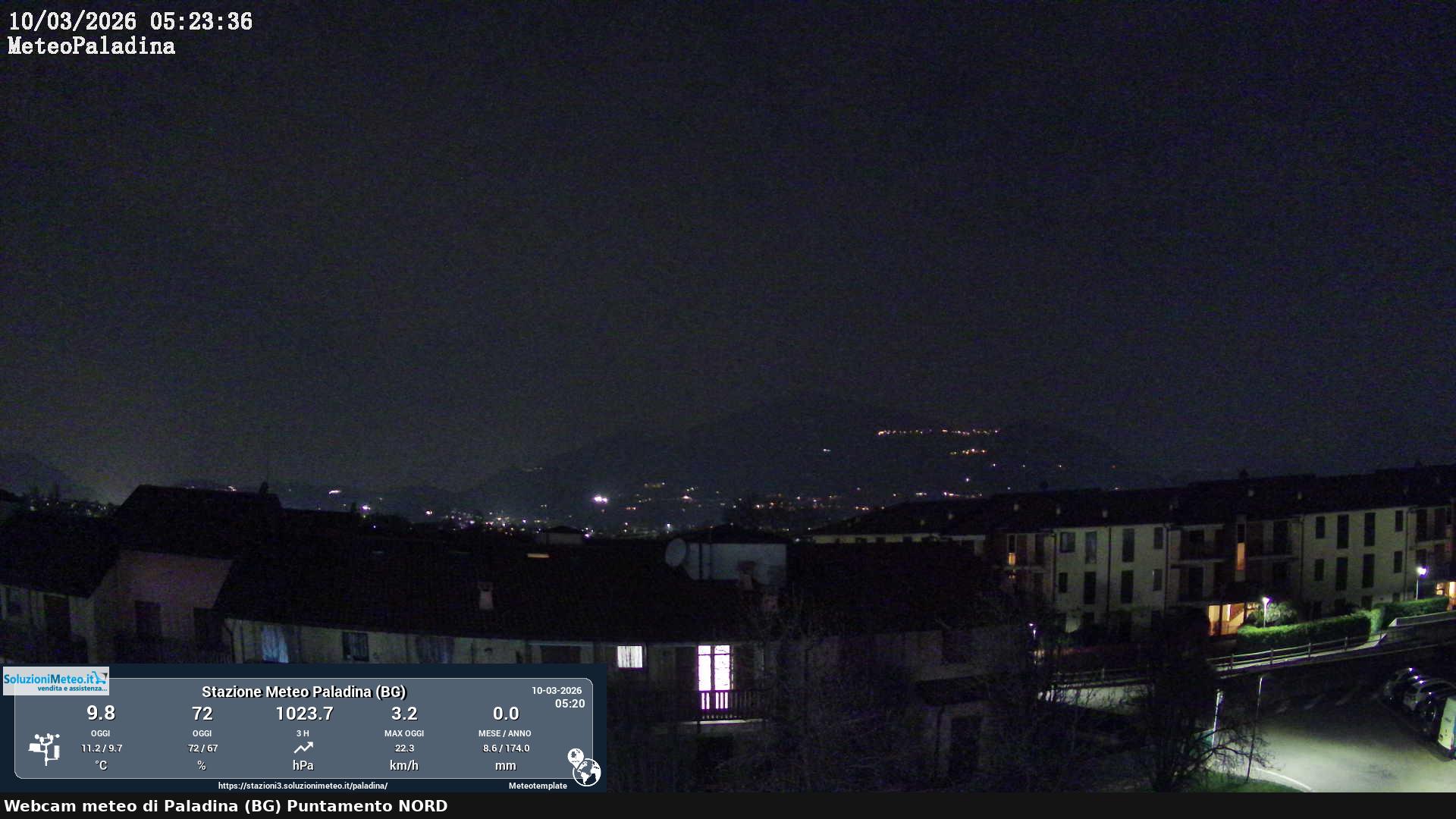 immagine della webcam nei dintorni di Strozza: webcam Paladina