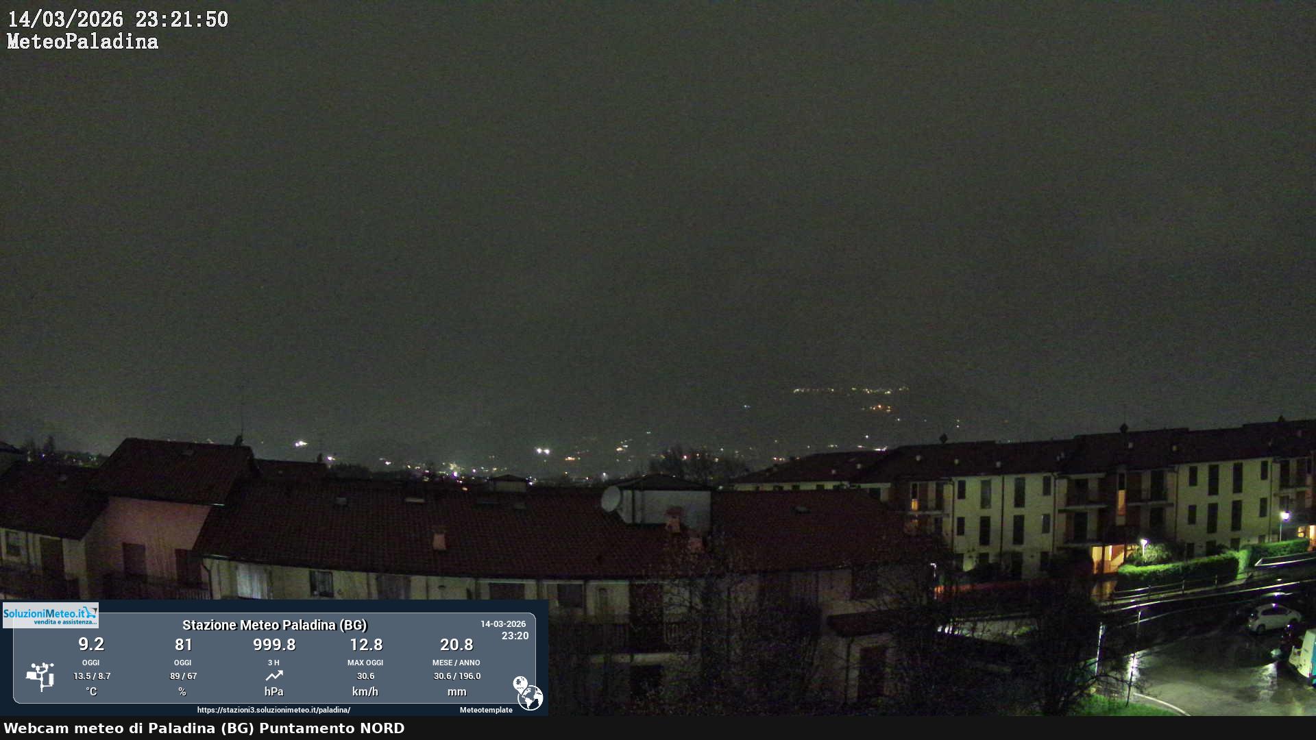 immagine della webcam nei dintorni di Valsecca: webcam Paladina