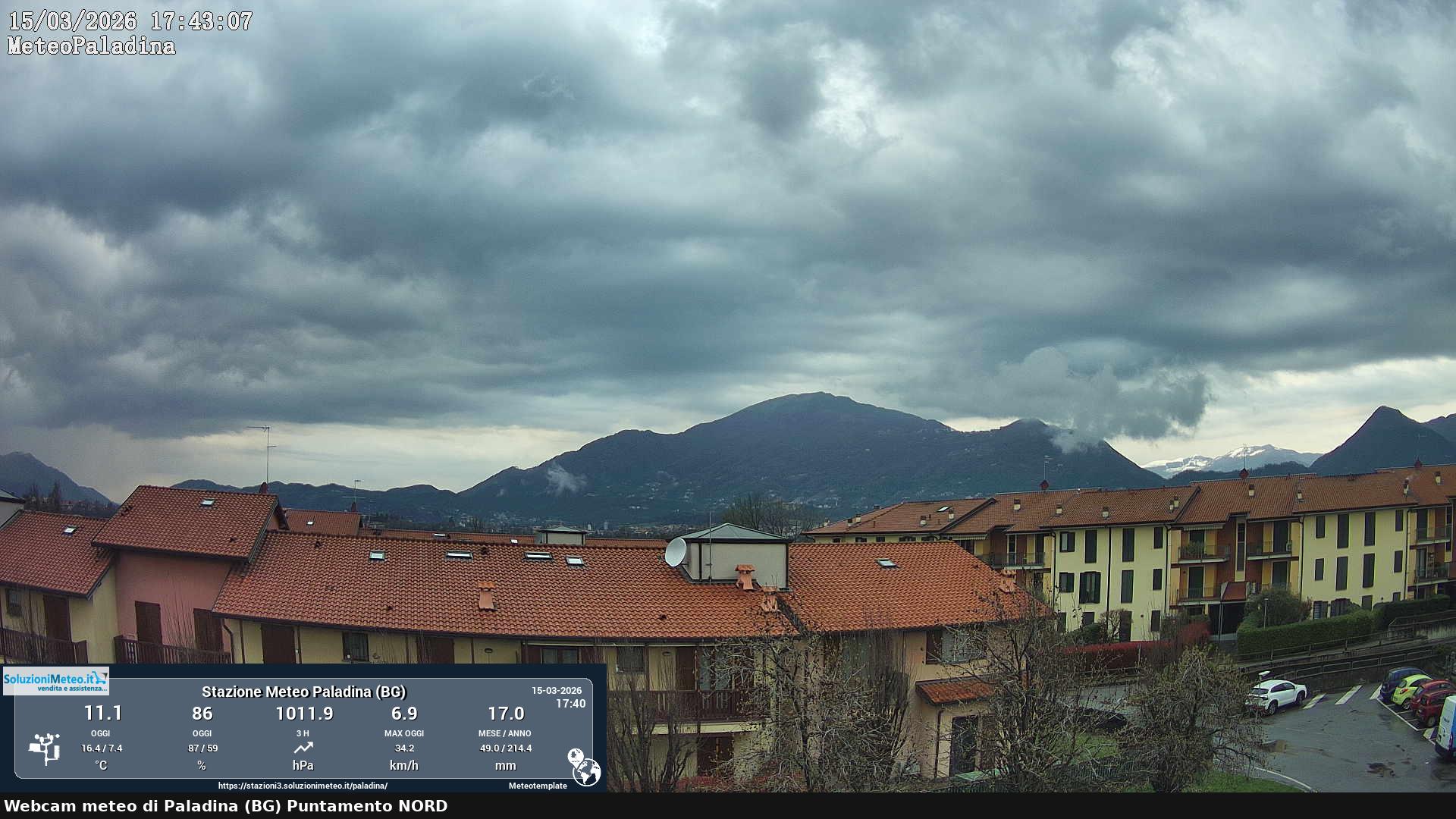 immagine della webcam nei dintorni di Orio al Serio: webcam Paladina