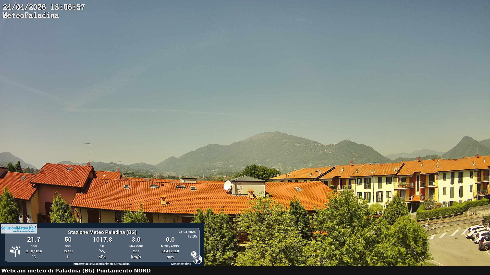 immagine della webcam nei dintorni di Valsecca: webcam Paladina